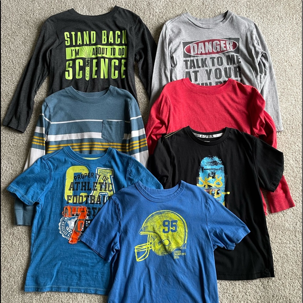 Boys Shirts Size: Small 6/7